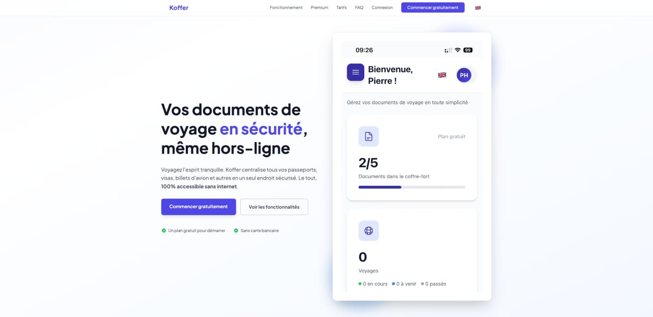 Pierre HERAUD - Projet Koffer
