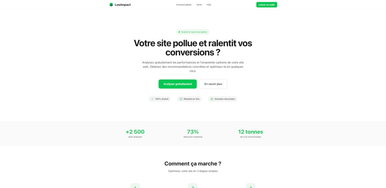 Pierre HERAUD - Projet LowImpact