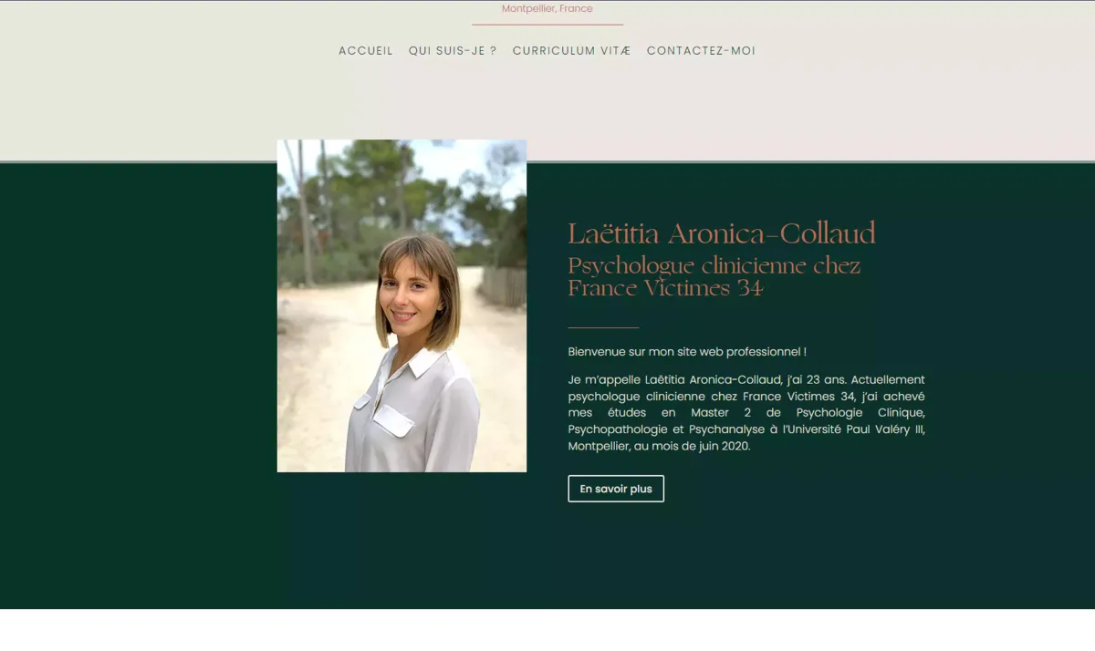 Aperçu de Laëtitia Aronica-Collaud