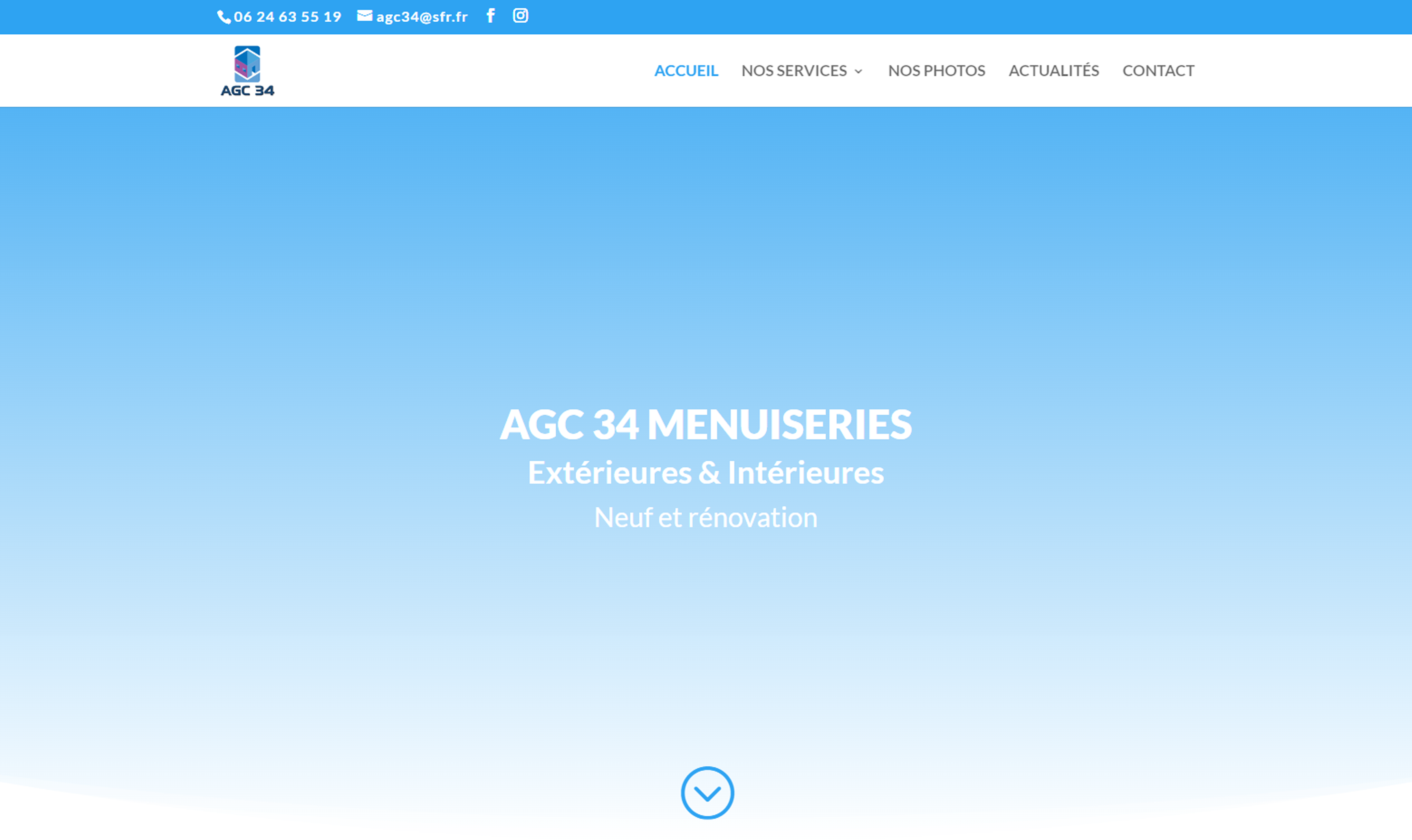 Pierre HERAUD - Projet AGC34 Menuiseries