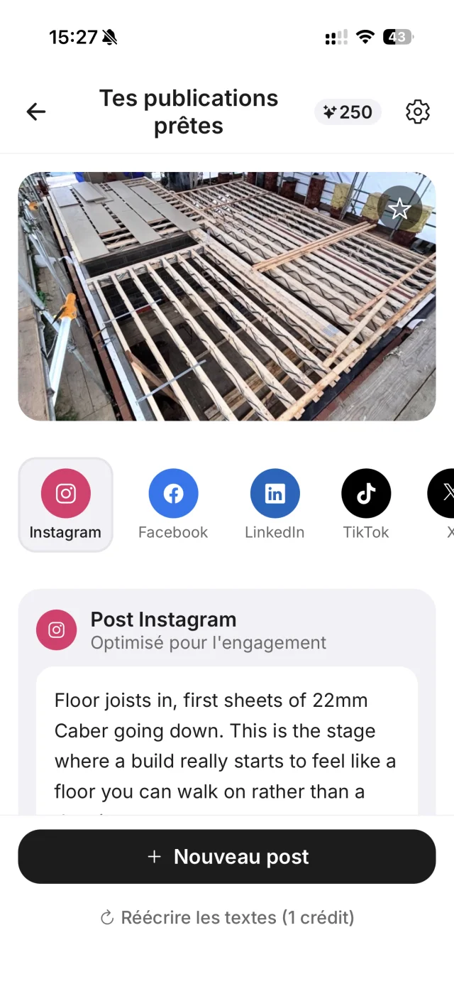 Écran 3 de l'application Demande à Léon