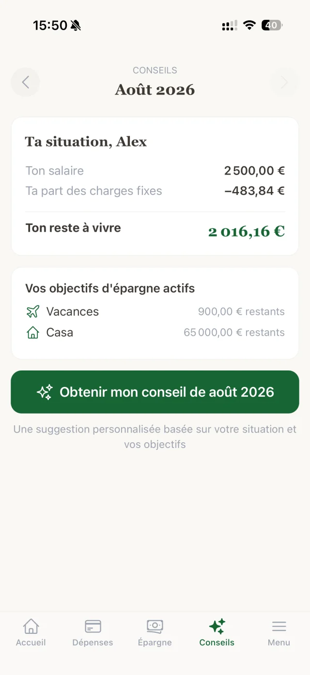 Écran 5 de l'application Qita